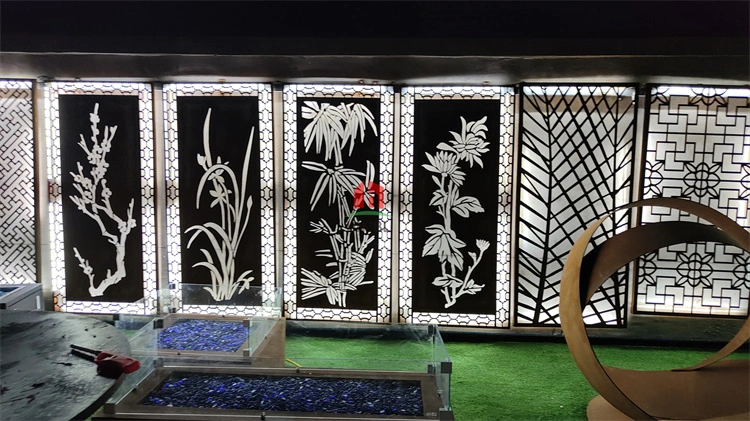 Decorative Metal Screen Divider Metal Outdoor Privacy Screens